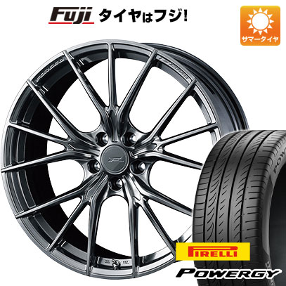 【新品国産車用5穴114.3】 夏タイヤ ホイール4本セット 225/45R18 ピレリ パワジー WEDS ウェッズ F-ZERO FZ-1 7.5J 18インチ(送料無料)|フジ スペシャルセレクション