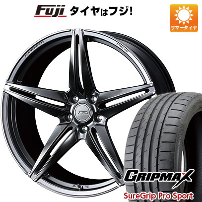 【新品国産車用5穴114.3】 夏タイヤ ホイール4本セット 245/35R21 グリップマックス シュアグリップ PRO SPORT BSW（限定） WEDS ウェッズ F-ZERO FZ-3 9J 21インチ(送料無料)