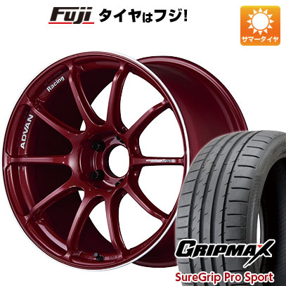 【新品国産車用5穴114.3】 夏タイヤ ホイール4本セット 215/40R18 グリップマックス シュアグリップ PRO SPORT BSW（限定） ヨコハマ アドバンレーシング RSIII 7.5J 18インチ(送料無料)｜フジ スペシャルセレクション