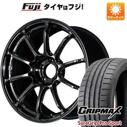 【新品国産車用5穴114.3】 夏タイヤ ホイール4本セット 245/45R19 グリップマックス シュアグリップ PRO SPORT BSW（限定） ヨコハマ アドバンレーシング RSIII 8.5J 19インチ(送料無料)｜フジ スペシャルセレクション