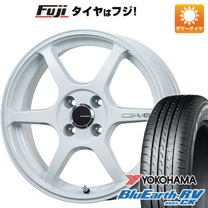 【パンク保証付き】【新品】クロスビー/イグニス 夏タイヤ ホイール4本セット 175/60R16 ヨコハマ ブルーアース RV-03CK レアマイスター CS-V6(ホワイト) 6J 16インチ(送料無料)｜フジ スペシャルセレクション