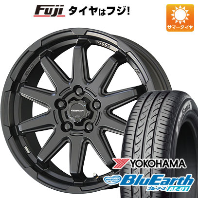 【新品 軽自動車】 夏タイヤ ホイール4本セット 165/55R14 ヨコハマ ブルーアース AE-01 共豊 サーキュラー C10S 4.5J 14インチ(送料無料)｜フジ スペシャルセレクション
