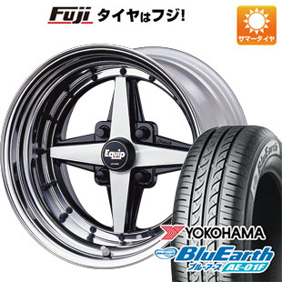 【新品 軽自動車】ソリオ ハスラー 夏タイヤ ホイール4本セット 165/70R14 ヨコハマ ブルーアース AE-01F WORK ワーク エクイップ 01 5J 14インチ(送料無料)｜フジ スペシャルセレクション