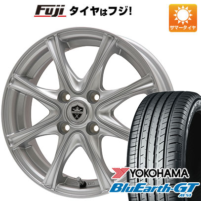 【新品】クロスビー/イグニス 夏タイヤ ホイール4本セット 175/60R16 ヨコハマ ブルーアース GT AE51 エルベ エステローザ MZV シルバー 6J 16インチ(送料無料)