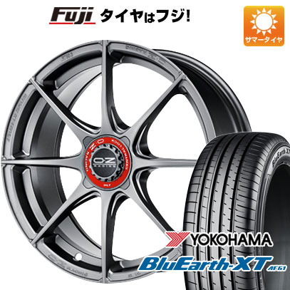 【新品】ライズ/ロッキー（ガソリン） 夏タイヤ ホイール4本セット 195/60R17 ヨコハマ ブルーアース XT AE61 OZ フォーミュラHLT 7J 17インチ(送料無料)