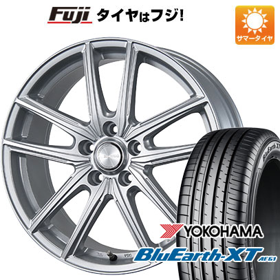 【新品国産車用5穴114.3】 夏タイヤ ホイール4本セット 205/65R16 ヨコハマ ブルーアース XT AE61 ブリヂストン エコフォルム SE-20 6.5J 16インチ(送料無料)|フジ スペシャルセレクション