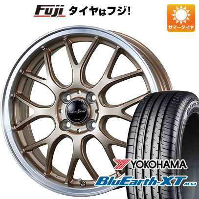 【新品】ライズ/ロッキー(ガソリン) 夏タイヤ ホイール4本セット 195/65R16 ヨコハマ ブルーアース XT AE61 ブレスト ユーロスポーツ タイプ805 アンティークブロンズ 6J 16インチ(送料無料)|フジ スペシャルセレクション