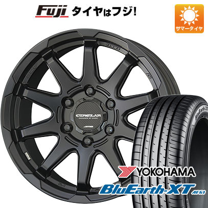 【新品】ライズ/ロッキー(ガソリン) 夏タイヤ ホイール4本セット 195/65R16 ヨコハマ ブルーアース XT AE61 共豊 サーキュラー C10S 6J 16インチ(送料無料)