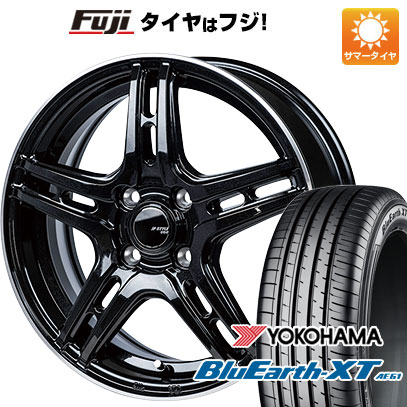 【新品国産車用5穴114.3】 夏タイヤ ホイール4本セット 215/50R18 ヨコハマ ブルーアース XT AE61 モンツァ JPスタイル R52 7J 18インチ(送料無料)|フジ スペシャルセレクション