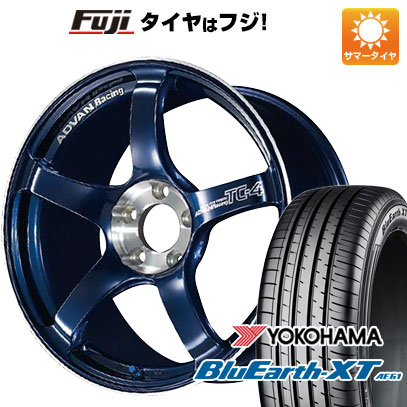 【新品】ライズ/ロッキー（ガソリン） 夏タイヤ ホイール4本セット 195/65R16 ヨコハマ ブルーアース XT AE61 ヨコハマ アドバンレーシング TC-4 SE 6.5J 16インチ(送料無料)