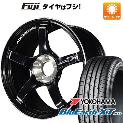 【新品】ライズ/ロッキー（ガソリン） 夏タイヤ ホイール4本セット 195/65R16 ヨコハマ ブルーアース XT AE61 ヨコハマ アドバンレーシング TC-4 SE 6.5J 16インチ(送料無料)