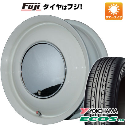 日本製【新品 軽自動車】エブリイワゴン 夏タイヤ ホイール4本セット 165/50R15 ヨコハマ エコス ES31 ハートボイス ラブリースイートレーベル アナム 5J 15インチ(送料無料)｜フジ スペシャルセレクション 56,650円