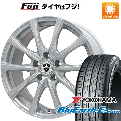 【新品】90系ノア/ヴォクシー 夏タイヤ ホイール4本セット 205/60R16 ヨコハマ ブルーアース ES32 エルベ エステローザ FSV シルバー トヨタ車専用 6J 16インチ(送料無料)