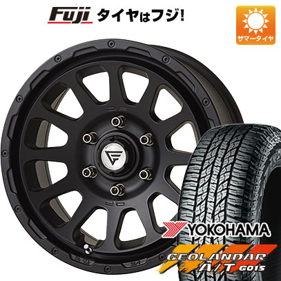 【新品国産車用6穴139.7】 夏タイヤ ホイール4本セット 285/70R17 ヨコハマ ジオランダー A/T G015 OWL/RBL デルタフォース オーバル 8J 17インチ(送料無料)|フジ スペシャルセレクション
