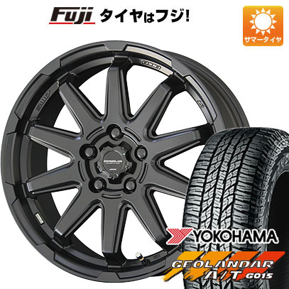 【新品国産車用5穴114.3】 夏タイヤ ホイール4本セット 225/65R17 ヨコハマ ジオランダー A/T G015 OWL/RBL 共豊 サーキュラー C10S 7J 17インチ(送料無料)｜フジ スペシャルセレクション