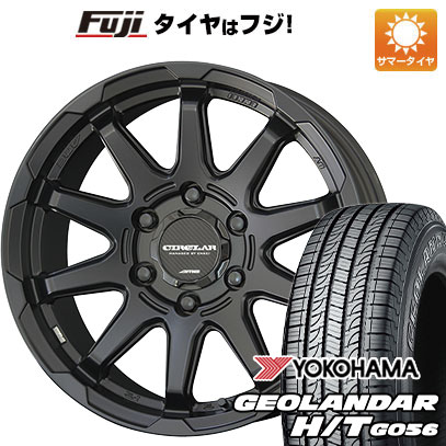 【新品】ハイエース200系 夏タイヤ ホイール4本セット 195/80R15 107/105L ヨコハマ ジオランダー H/T G056 RBL 共豊 サーキュラー C10X 6J 15インチ(送料無料) 57,915円