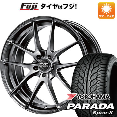【新品国産車用5穴114.3】 夏タイヤ ホイール4本セット 235/55R20 ヨコハマ PARADA Spec-X OZ レッジェーラHLT 8.5J 20インチ(送料無料)｜フジ スペシャルセレクション