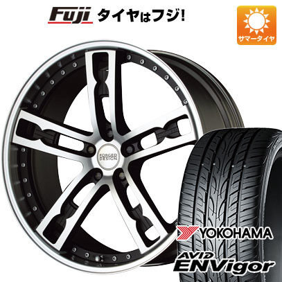 【新品国産車用5穴114.3】 夏タイヤ ホイール4本セット 255/30R22 ヨコハマ エイビッド エンビガーS321 エムズスピード FORGEDデザイン 555 9J 22インチ(送料無料)|フジ スペシャルセレクション