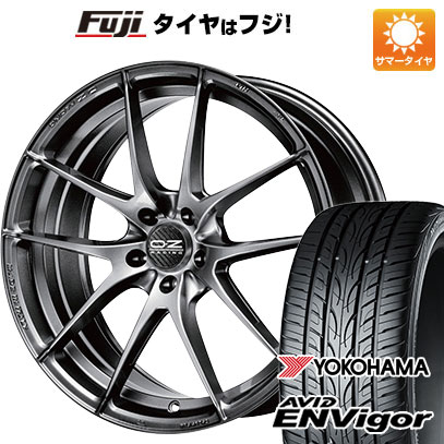 【新品国産車用5穴114.3】 夏タイヤ ホイール4本セット 225/40R19 ヨコハマ エイビッド エンビガーS321 OZ レッジェーラHLT 8.5J 19インチ(送料無料)