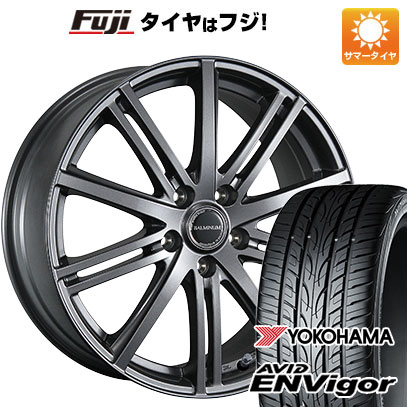 【新品国産車用5穴114.3】 夏タイヤ ホイール4本セット 235/50R18 ヨコハマ エイビッド エンビガーS321 ブリヂストン バルミナ BR10 7.5J 18インチ(送料無料)