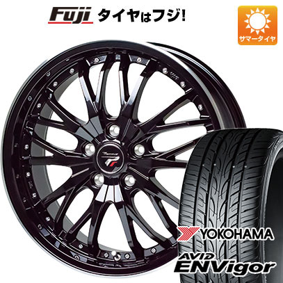 【新品国産車用5穴114.3】 夏タイヤ ホイール4本セット 225/35R19 ヨコハマ エイビッド エンビガーS321 ホットスタッフ プレシャス HM-3 8J 19インチ(送料無料)