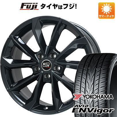 【新品国産車用5穴114.3】 夏タイヤ ホイール4本セット 245/40R19 ヨコハマ エイビッド エンビガーS321 MSW by OZ Racing MSW 42(グロスブラック) 8J 19インチ(送料無料)｜フジ スペシャルセレクション