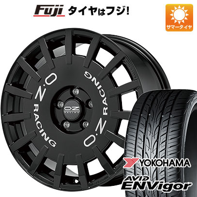 【新品国産車用5穴114.3】 夏タイヤ ホイール4本セット 235/55R18 ヨコハマ エイビッド エンビガーS321 OZ ラリーレーシング 8J 18インチ(送料無料)