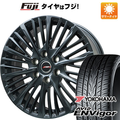 【新品国産車用5穴114.3】 夏タイヤ ホイール4本セット 225/55R18 ヨコハマ エイビッド エンビガーS321 プレミックス MER-X 7J 18インチ(送料無料)｜フジ スペシャルセレクション