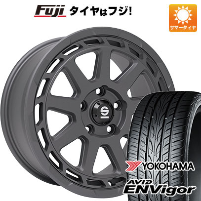 【新品国産車用5穴114.3】 夏タイヤ ホイール4本セット 225/50R18 ヨコハマ エイビッド エンビガーS321 OZ SPARCO グラベル 8J 18インチ(送料無料)