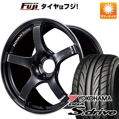 【新品 軽自動車】 夏タイヤ ホイール4本セット 165/45R16 ヨコハマ DNA Sドライブ ヨコハマ アドバンレーシング TC-4 5.5J 16インチ(送料無料)