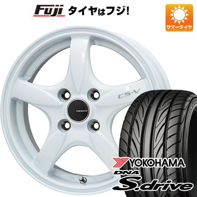 【新品 軽自動車】 夏タイヤ ホイール4本セット 165/45R16 ヨコハマ DNA Sドライブ レアマイスター CS-V(ホワイト) 16インチ(送料無料)