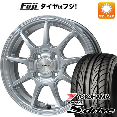 【新品 軽自動車】 夏タイヤ ホイール4本セット 165/40R16 ヨコハマ DNA Sドライブ レアマイスター LMスポーツ LM-QR ハイパーシルバー 5J 16インチ(送料無料) 58,190円