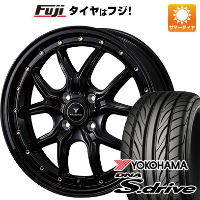 【新品 軽自動車】 夏タイヤ ホイール4本セット 165/40R16 ヨコハマ DNA Sドライブ WEDS ウェッズ ノヴァリス アセット S1 5J 16インチ(送料無料)