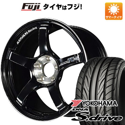 【新品 軽自動車】 夏タイヤ ホイール4本セット 165/45R16 ヨコハマ DNA Sドライブ ヨコハマ アドバンレーシング TC-4 SE 5.5J 16インチ(送料無料)