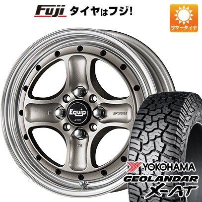 【新品 軽自動車】ハスラー デリカミニ(4WD) 夏タイヤ ホイール4本セット 165/60R15 ヨコハマ ジオランダー X-AT G016 RBL WORK ワーク エクイップ 40 O/H 5J 15インチ(送料無料)
