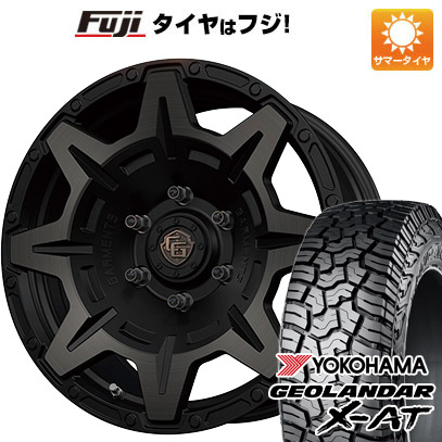 【新品】プラド/ハイラックス 夏タイヤ ホイール4本セット 265/65R17 ヨコハマ ジオランダー X-AT G016 RBL WEDS ウェッズ クロスオーバーガーメンツ Style M 8J 17インチ(送料無料)|フジ スペシャルセレクション