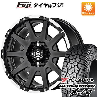 【新品国産車用6穴139.7】 夏タイヤ ホイール4本セット 275/70R17 ヨコハマ ジオランダー X-AT G016 RBL OZ SPARCO ダカール 7.5J 17インチ(送料無料)|フジ スペシャルセレクション