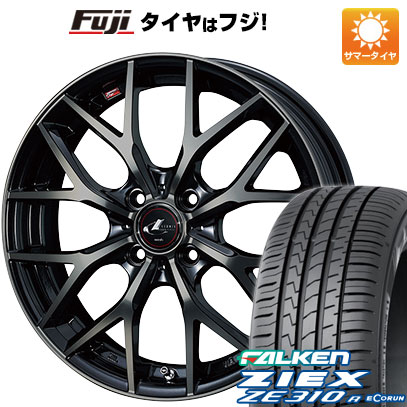 【新品国産車用4穴100】 夏タイヤ ホイール4本セット 175/65R15 ファルケン ジークス ZE310R エコラン(限定) WEDS ウェッズ レオニス MX 5.5J 15インチ(送料無料)