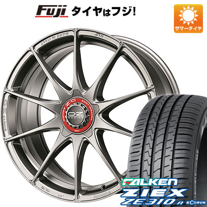 【新品国産車用5穴114.3】 夏タイヤ ホイール4本セット 225/45R18 ファルケン ジークス ZE310R エコラン(限定) OZ フォーミュラHLT 8J 18インチ(送料無料)