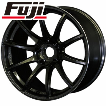 タイヤはフジ 7.5J 7.50-18 YOKOHAMA PARADA Spec-X 235/55R18 57トランセンド ホイール4本セット レイズ RAYS サマータイヤ 18インチ グラムライツ 送料無料