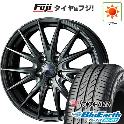 【新品】クロスビー/イグニス 夏タイヤ ホイール4本セット 175/60R16 ヨコハマ ブルーアース AE-01 WEDS ウェッズ ヴェルバ スポルトII 6J 16インチ(送料無料)｜フジ スペシャルセレクション