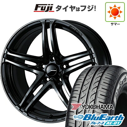 【新品 軽自動車】ハスラー デリカミニ(4WD) 夏タイヤ ホイール4本セット 165/60R15 ヨコハマ ブルーアース AE-01 WEDS ウェッズスポーツ SA-52R 5J 15インチ(送料無料)