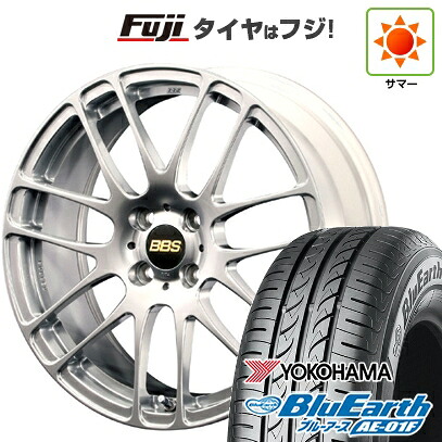 【新品国産車用4穴100】 夏タイヤ ホイール4本セット 175/65R15 ヨコハマ ブルーアース AE-01F BBS JAPAN RE-L2 6J 15インチ(送料無料)|フジ スペシャルセレクション