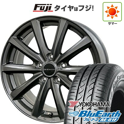 【新品国産車用4穴100】 夏タイヤ ホイール4本セット 175/70R14 ヨコハマ ブルーアース AE-01F コスミック ディアヴォレット D.TEN 5J 14インチ(送料無料)