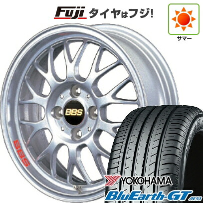 【新品国産車用4穴100】 夏タイヤ ホイール4本セット 195/55R16 ヨコハマ ブルーアース GT AE51 BBS JAPAN RG-F 6.5J 16インチ(送料無料)