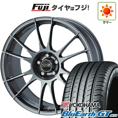 【新品】ライズ/ロッキー（ガソリン） 夏タイヤ ホイール4本セット 195/60R17 ヨコハマ ブルーアース GT AE51 OZ ウルトラレッジェーラ 7J 17インチ(送料無料)