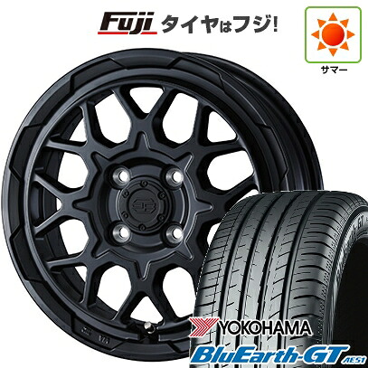【新品国産車用4穴100】 夏タイヤ ホイール4本セット 185/65R14 ヨコハマ ブルーアース GT AE51 WEDS ウェッズアドベンチャー スタットベルク2 5J 14インチ(送料無料)