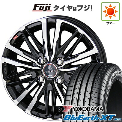【新品】ライズ/ロッキー（ガソリン） 夏タイヤ ホイール4本セット 195/60R17 ヨコハマ ブルーアース XT AE61 共豊 スマック クレスト 6J 17インチ(送料無料)