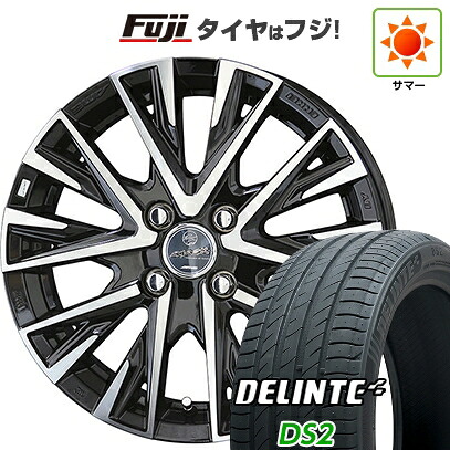 【新品国産車用4穴100】 夏タイヤ ホイール4本セット 185/65R15 デリンテ DS2(限定) 共豊 スマック レジーナ 5.5J 15インチ(送料無料)｜フジ スペシャルセレクション