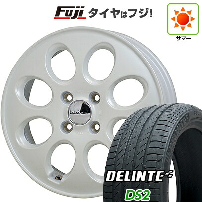 【新品 軽自動車】エブリイワゴン 夏タイヤ ホイール4本セット 165/60R14 デリンテ DS2(限定) ホットスタッフ ララパーム オーバル 4.5J 14インチ(送料無料)